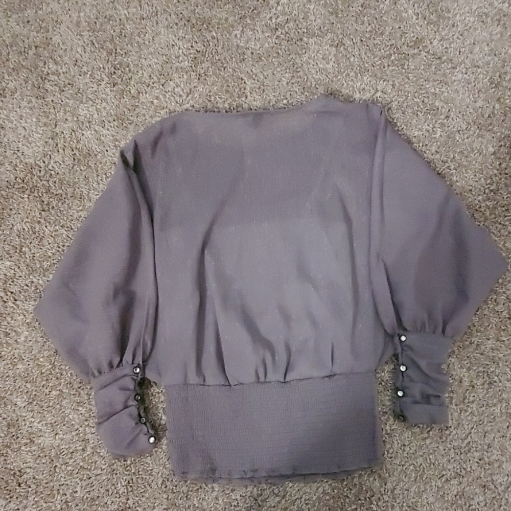 Silver Metallic Top - Picture 4 of 4